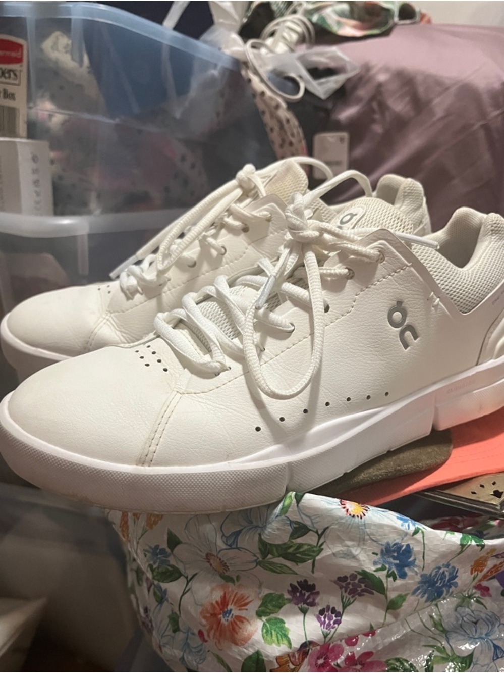 On Cloud Women’s Cream Casual Sneakers — Lightweight Everyday Style